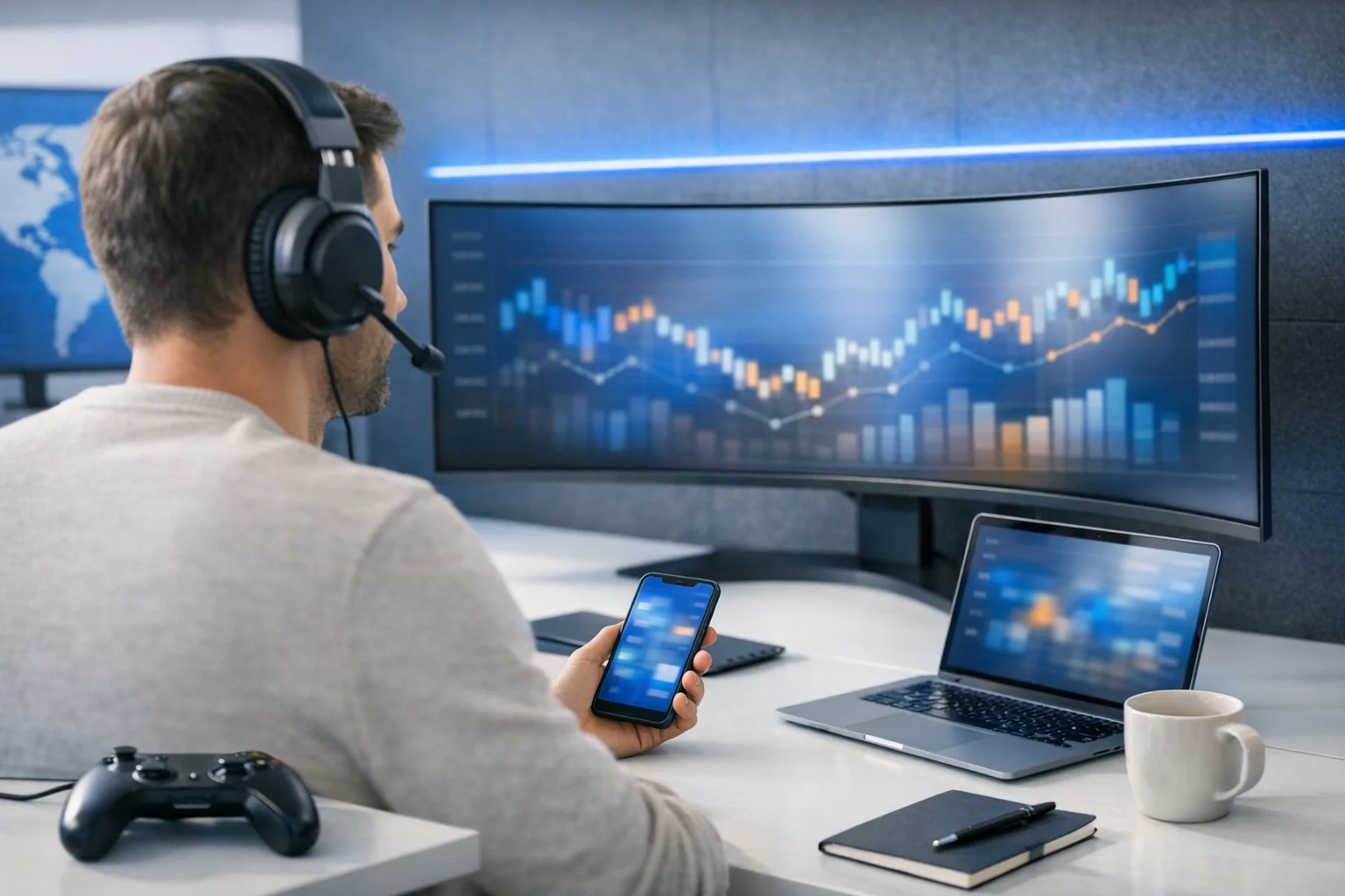 Illustration of Instant payments and crypto treasury for global platforms