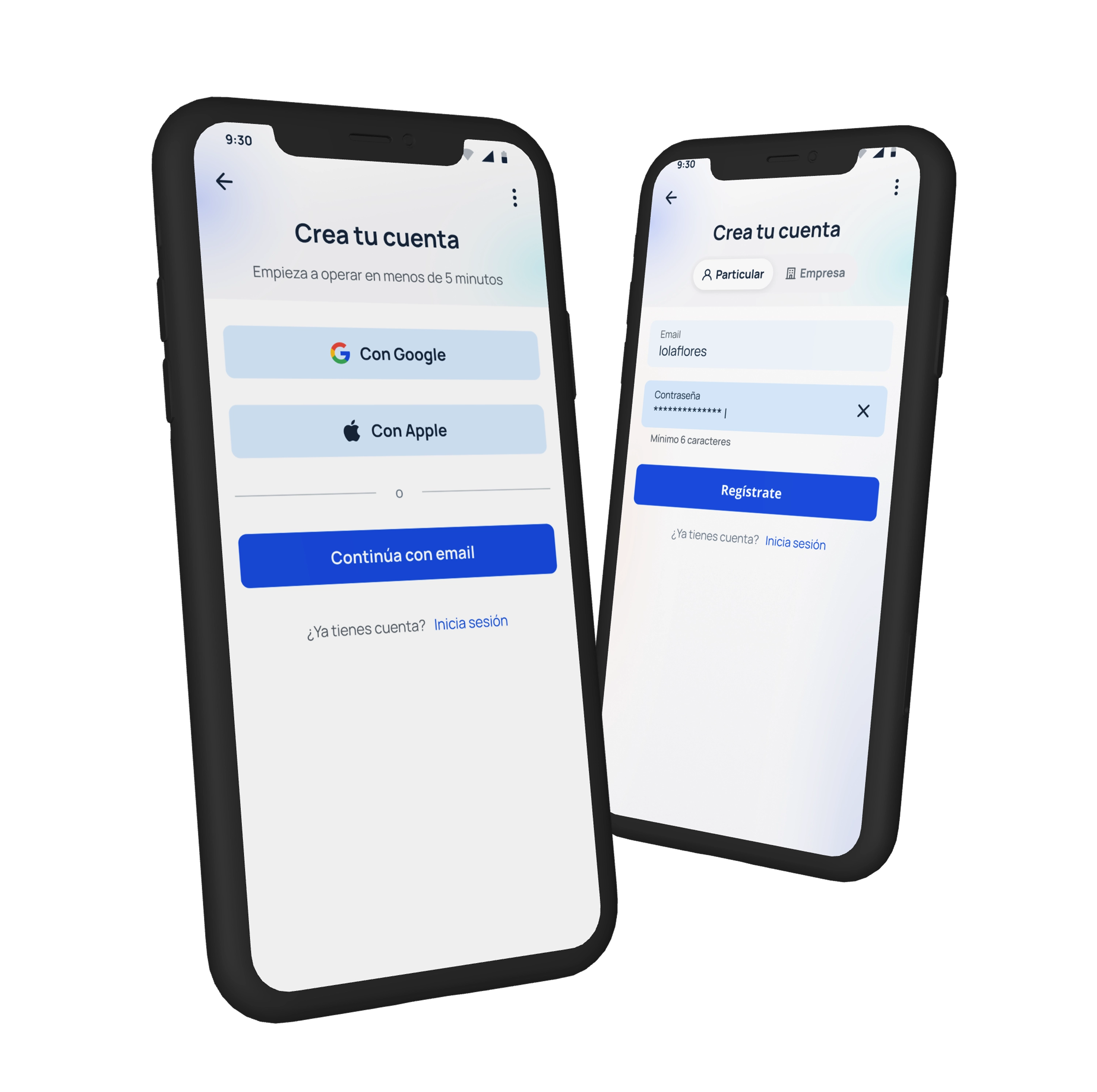 Captura de la app Bit2Me: Deposita pesos con SPEI, transferencia o tarjeta