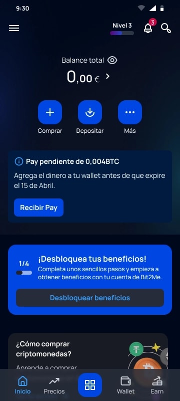 Panel de control de pagos