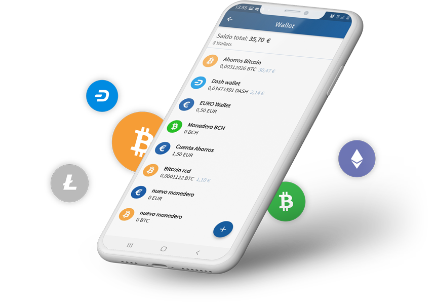 Bit2Me App auf deinem Telefon