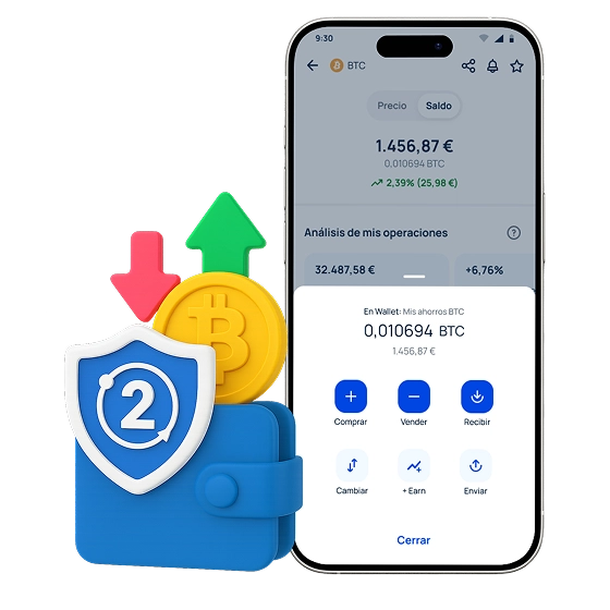 Gestiona todas tus criptos con Bit2Me Wallet